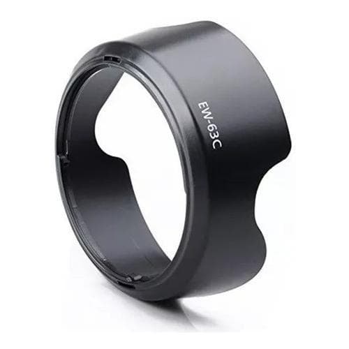 Parasol Para Lente Do Kit Cn Stm 18-55mm T5i T6i T7i Sl2 Sl3