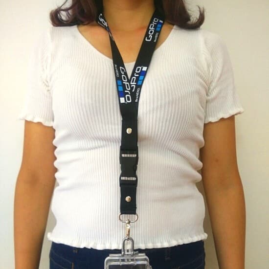 Câmera Pescoço Sling Alça Gopro Corda Gopro Chaveiro Gopro