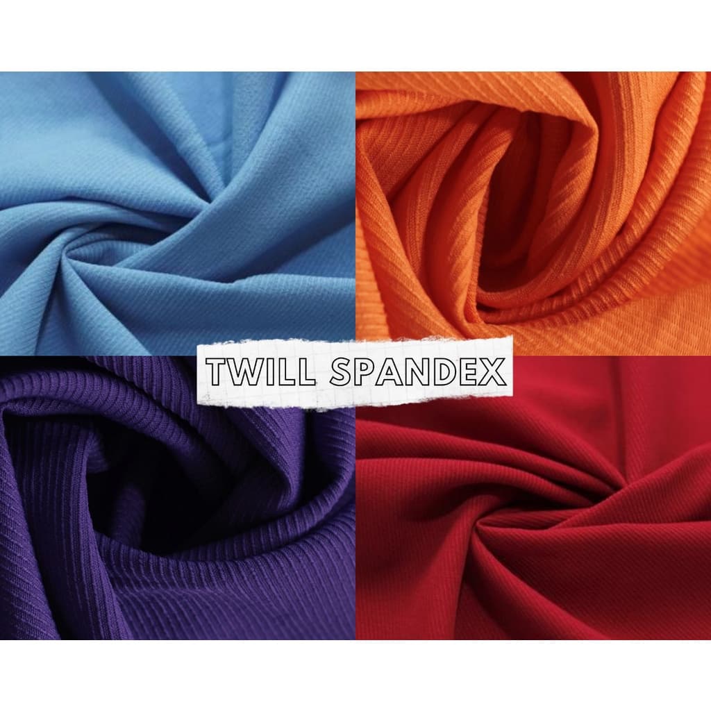 Tecido Twill Spandex 1x1,50m cod 491