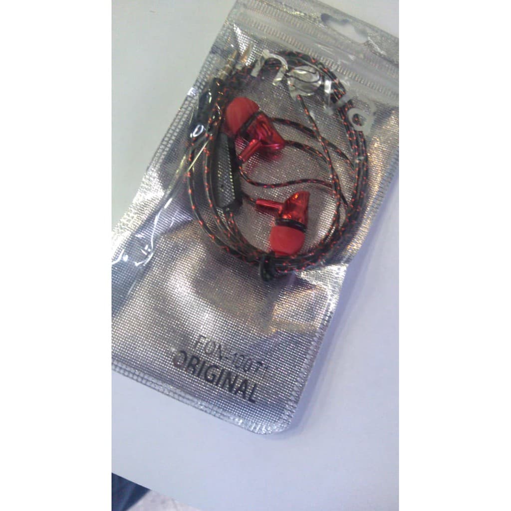 Fone de ouvido Vermelho INOVA FON-10071