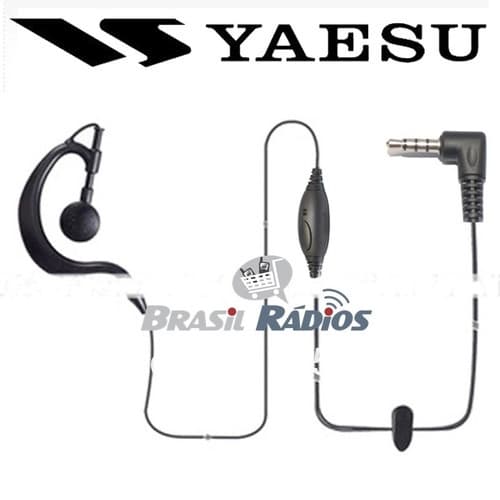 3x Fone Lapela Yaesu Vertex Ft-60r Ft-250r Vx-1r Vx-2r Vx-3r