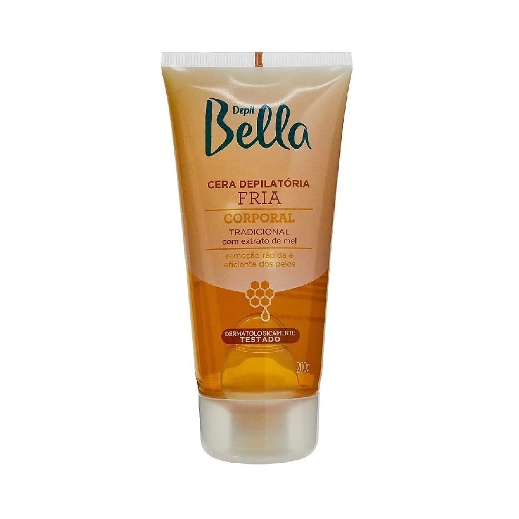 Cera Depilatória Fria Corporal Depil Bella Bisnaga 200g