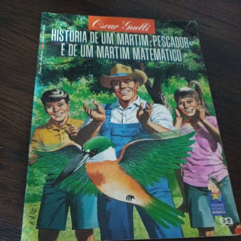 Livro História de um Martim pescador e um Martim matemático