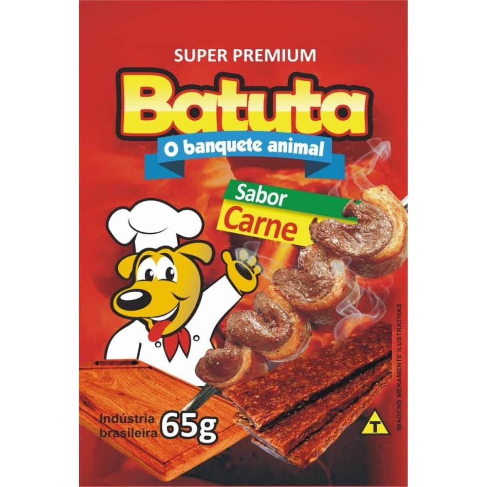 Bifinho Batuta sabor carne 65 g