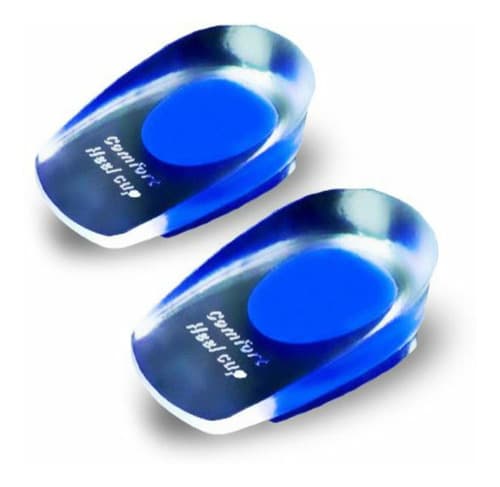 Palmilha Ortopédica Gel Silicone Calcanhar Masc E Fem