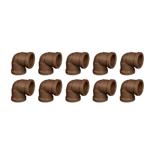 Cotovelo 3/4 x 90º  Kit com 10PÇ - KRONA