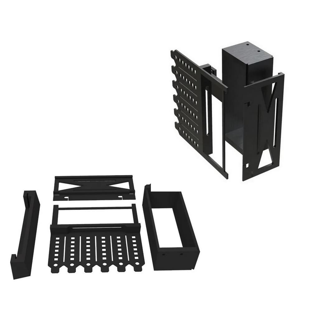 Suporte Placa De Vídeo Gpu Vertical Universal Gabinete