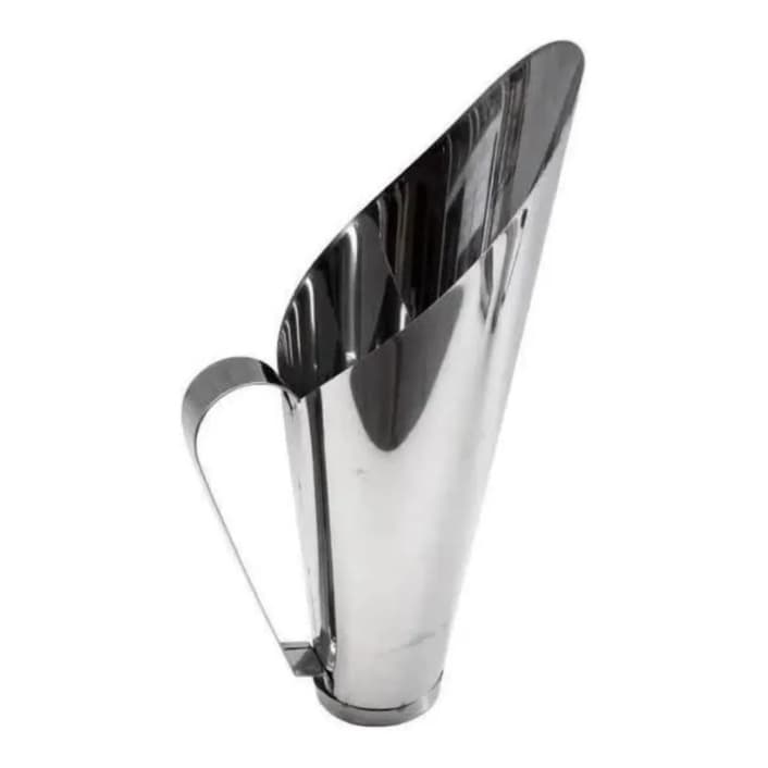 Concha Medidor Para Cereais / Grão / Ração - 500g Em Aço Inox