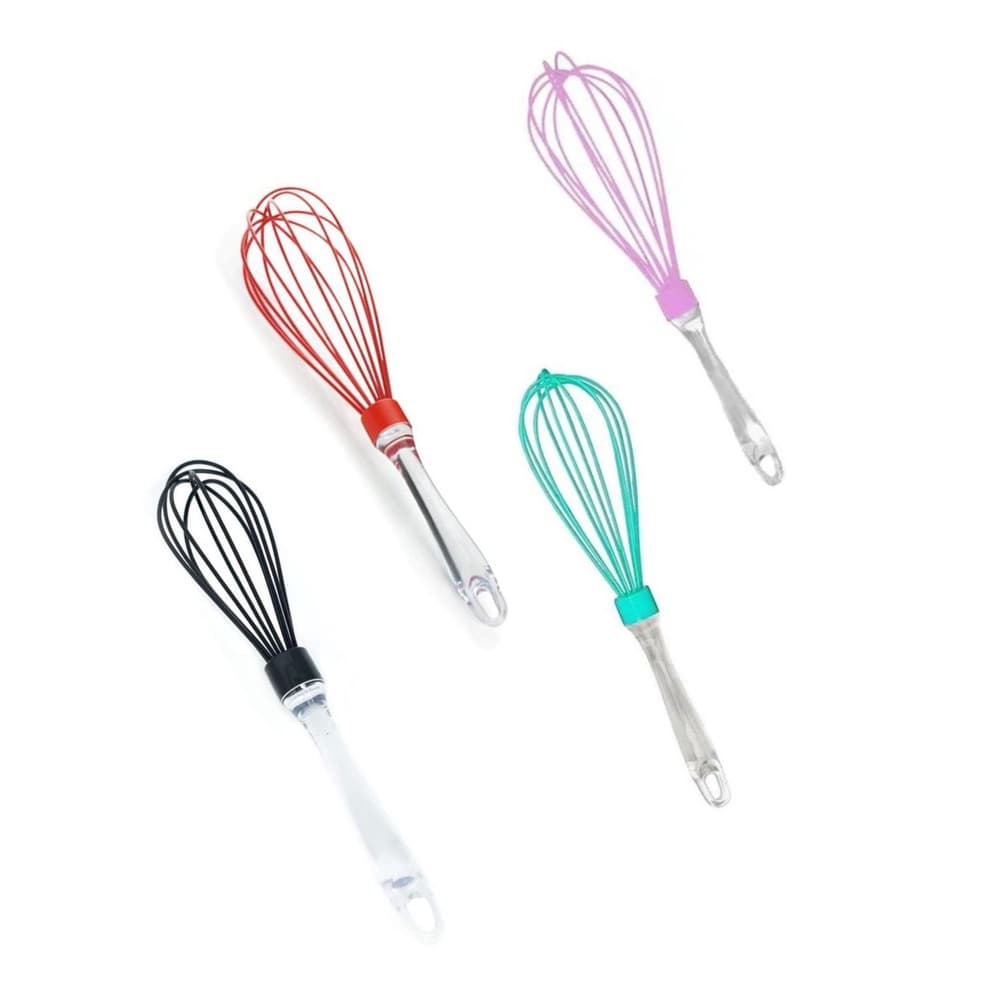 Batedor de Ovos Bate Clara Massas Bolos Silicone