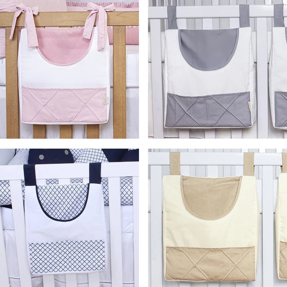 Porta Fralda de Varão 1 Peça | Porta Fralda para Enxoval de Bebê