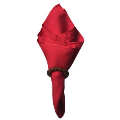 Kit 10 Guardanapos Tecido Oxford 35x35 Guardanapo de Mesa Acabamento Overloque