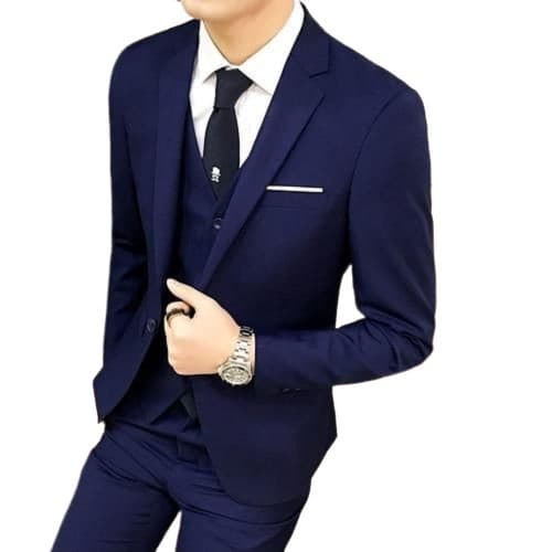 Terno masculino Oxford Slim Fit Completo Kit Paletó + Calça em Oxford Masculino - cores