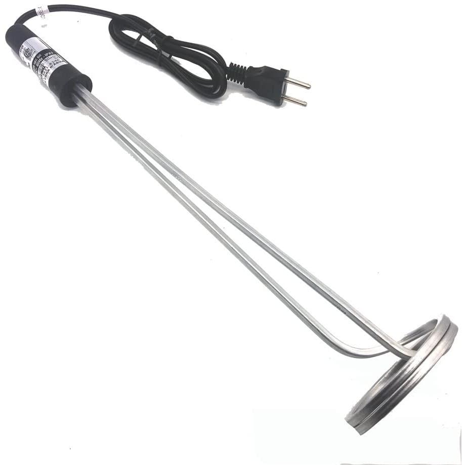 Ebulidor Elétrico Mergulhão Rabo Quente Aquecedor Água Café Rápido 1000W