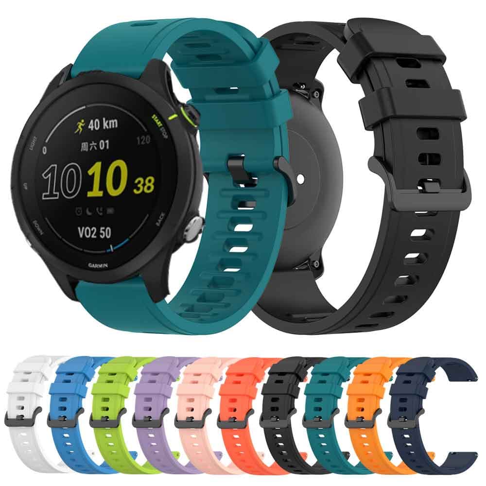 Pulseira De Relógio De 22mm Para Garmin Forerunner 255 Música/Vivoactive 4/Venu 2 Smartwatch Banda Silicone Esporte Subs