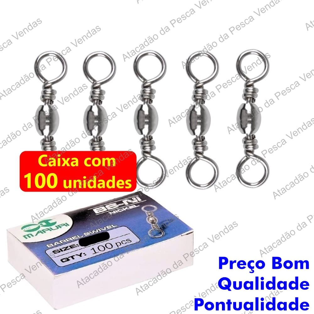 Girador Distorcedor Nickel Maruri BS-NI C/100 Unidades - Escolha o Tamanho