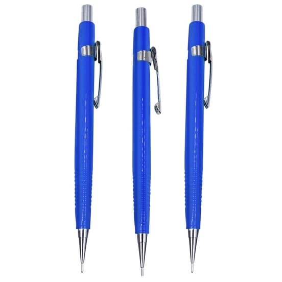 Lapiseira Técnica 0.5 - 0.7 e 0.9mm + 1 Tubo Grafite com 12 Minas Grafite