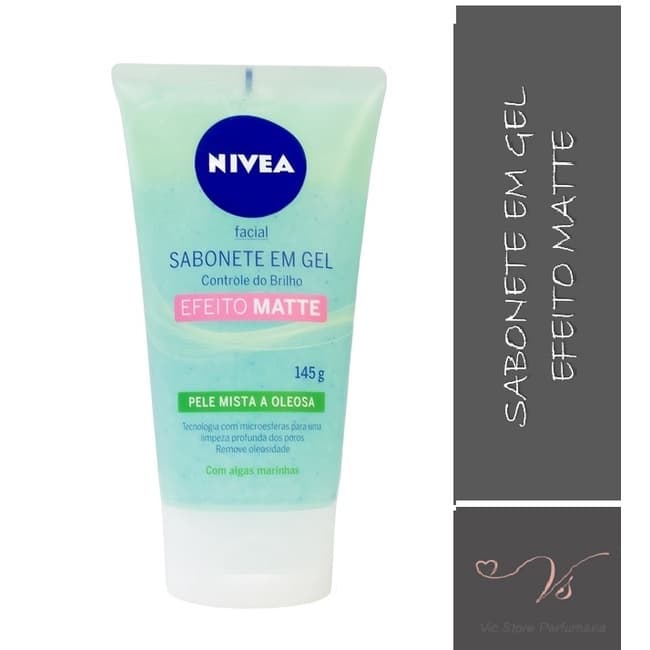 Sabonete em Gel Facial Nivea Controle do Brilho  - Pele Mista a Oleosa 145g