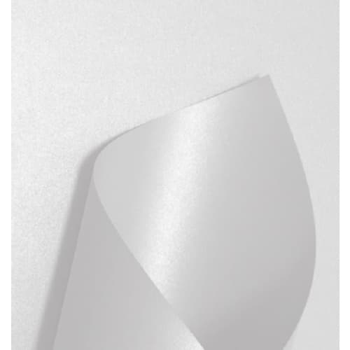 Papel Perolizado Color Plus Branco Pérola 180g A4 50 Folhas