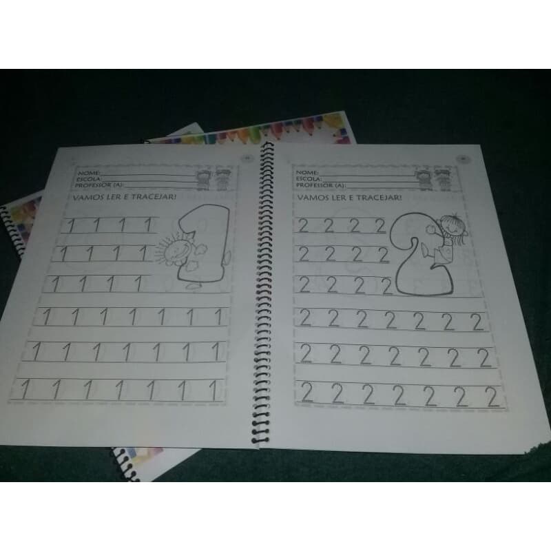 Apostila A4 de Atividades para criança de 3 a 5 anos