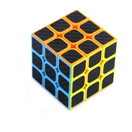 Cubo Mágico Rubik Profissional 3x3 Sem Adesivo / Quebra-Cabeça Infantil Educativo