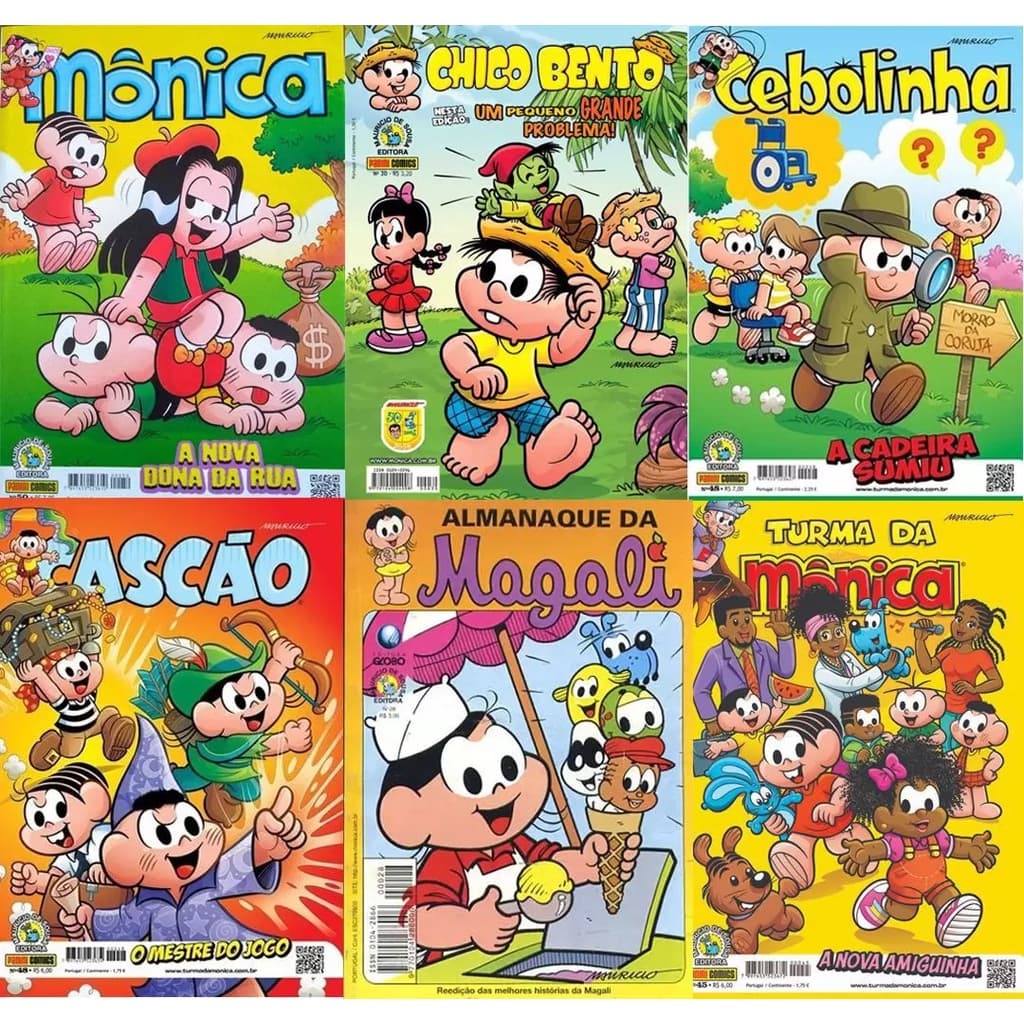 Gibi Turma da Monica (Novo/Unitário) Panini