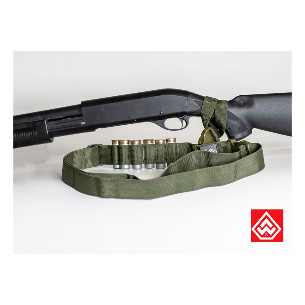 Bandoleira Cal 12 Warfare – Verde