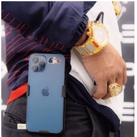 Suporte De Cintura Mc Poze Todos samsung Iphone e outros 8 Plus Xr 11 13