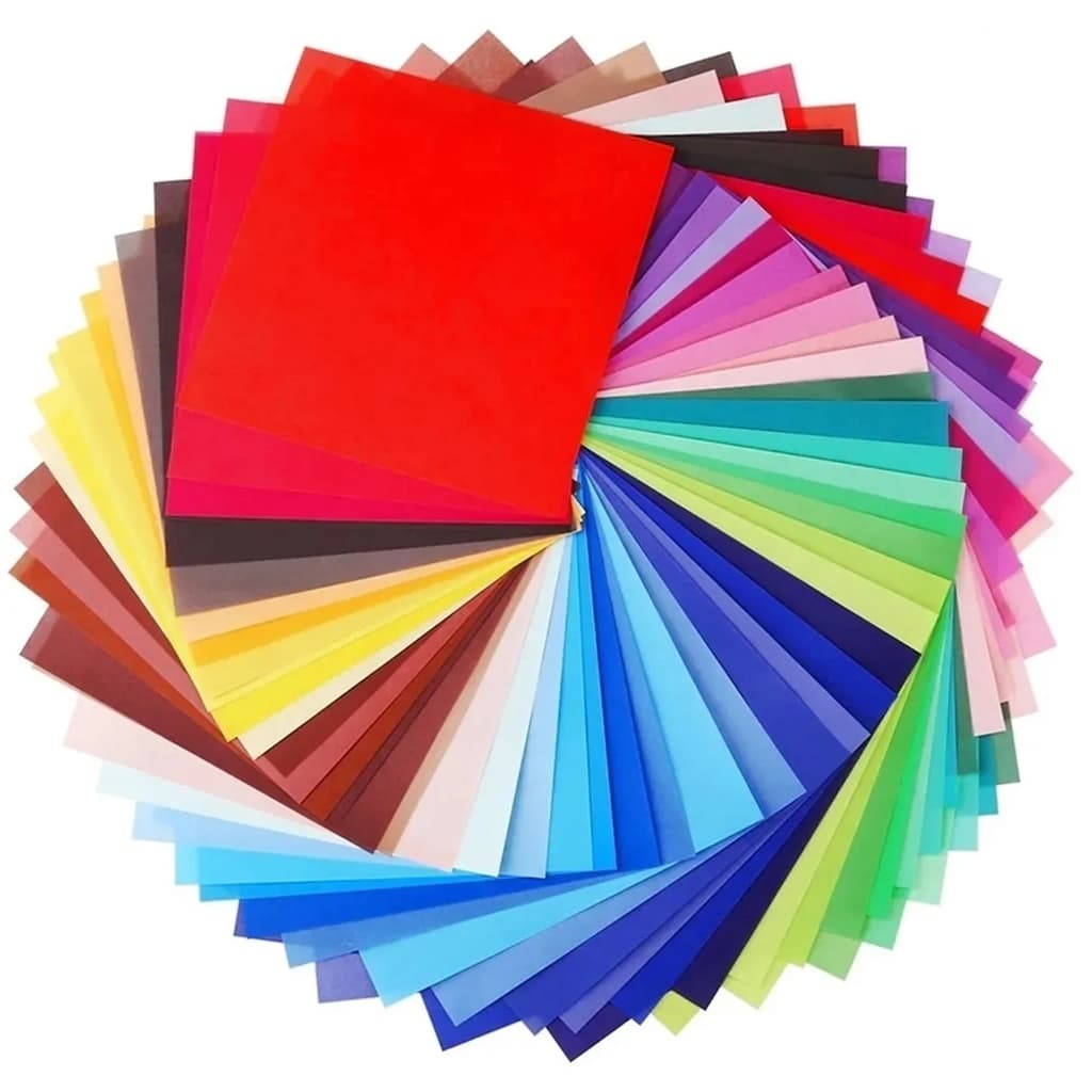 Papel de Seda 50x35 cm com 50 Folhas 10 cores sortidas Aleatórias Leia o anúncio