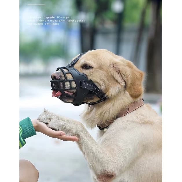 Focinheira Silicone para cachorros