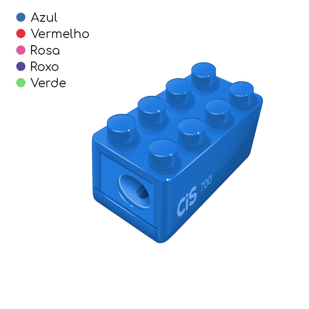 Apontador encaixe 700 CIS com depósito - UNIDADE