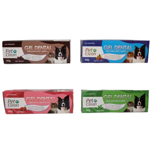 Gel dental para Cachorro e Gato Pet clean