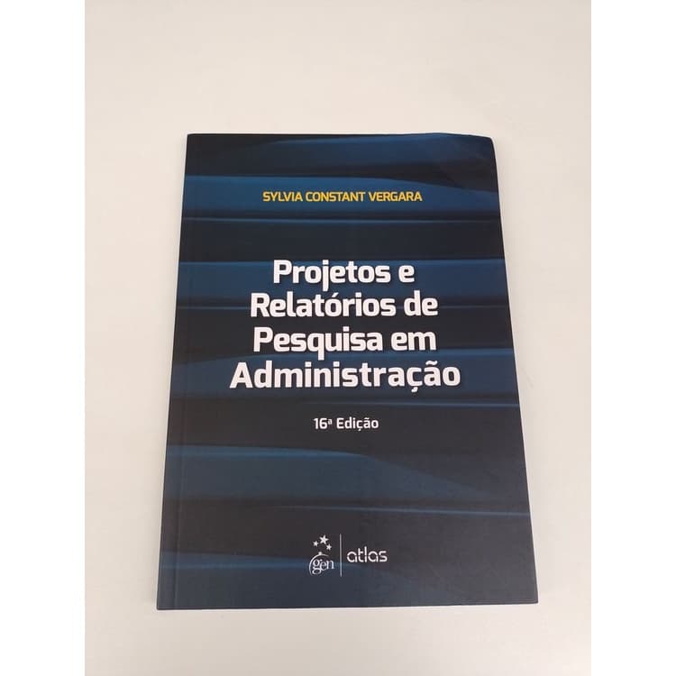 Livro Projetos E Relatórios De Pesquisas Administração Q150