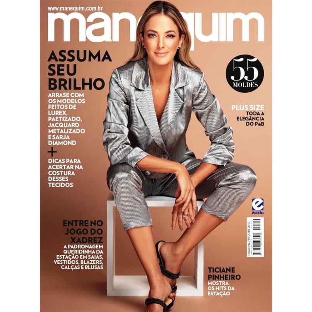 Revista Manequim Assuma Seu Brilho N° 739