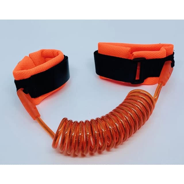 Pulseira de Segurança Infantil Anti-Perda - Guia de Pulso - 1,5m - Coral