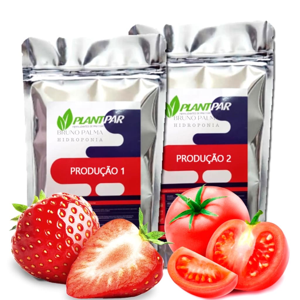 Kit para 1.000 Litros - Fertilizante para Hidroponia - Frutos