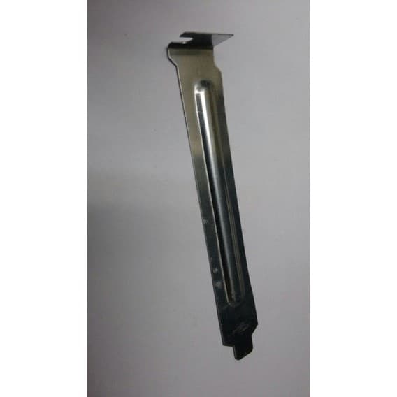 1x Chapinha De Metal Para Gabinete = bracket para tampar slot pci traseiro desktop mesa
