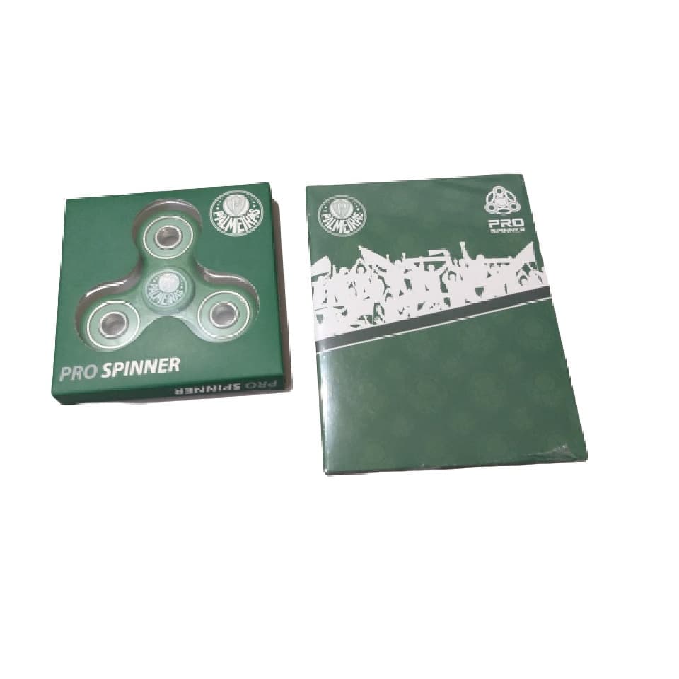 Kit Pro Spinner + Fascículo Oficial da S. E. Palmeiras