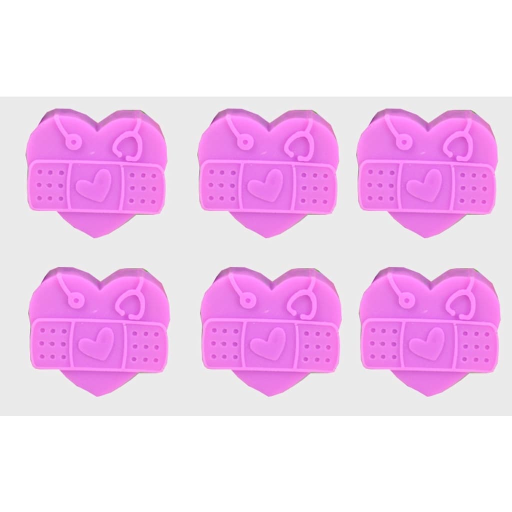 Lembrancinha coração médico medicina enfermagem hospital spa