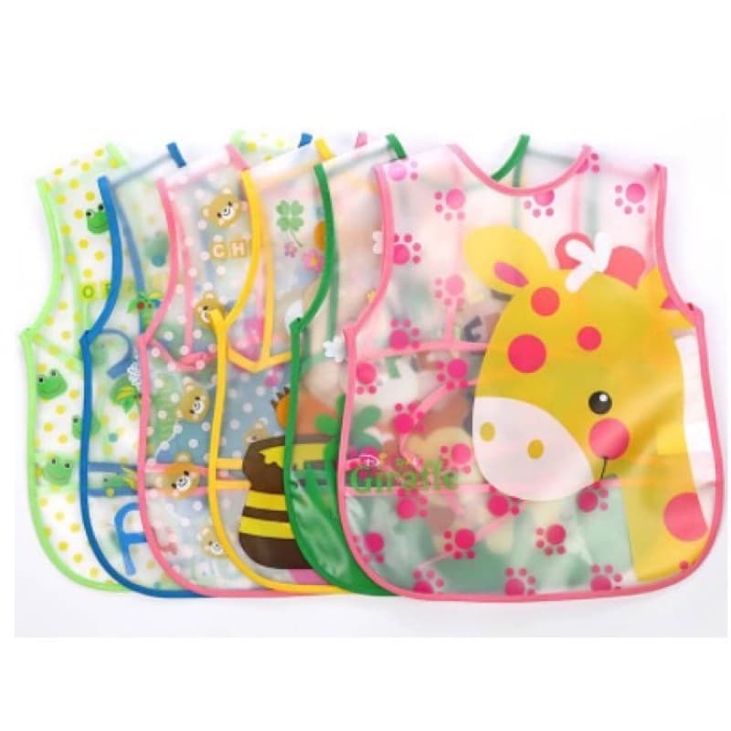 Babador Impermeavel Avental Colete Infantil Bebê Criança