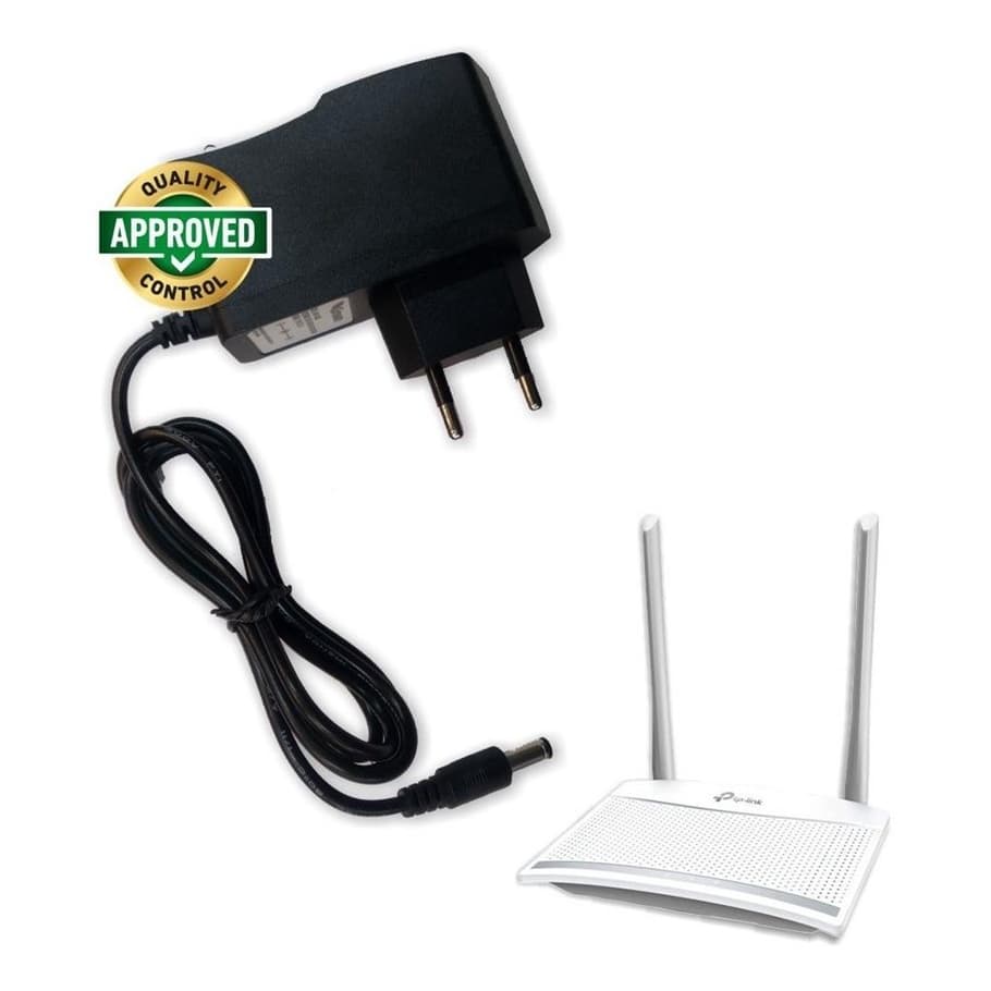 Fonte Para Roteador Tp-link Wr 829 N ( Carregador / Cabo de Forca / Cabo de Energia ) - R2599