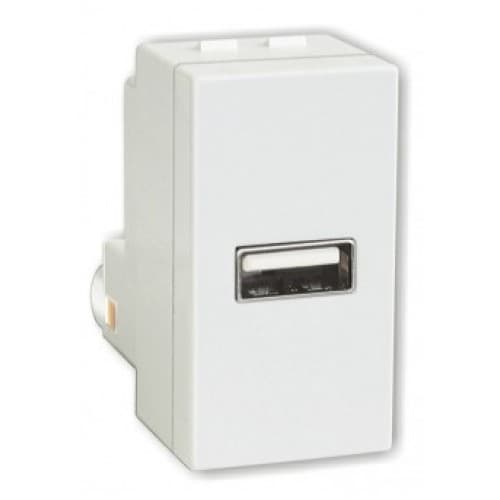 MÓDULO ENTRADA  USB 2A - BLUX HOME BRANCO - BH10736-0BR