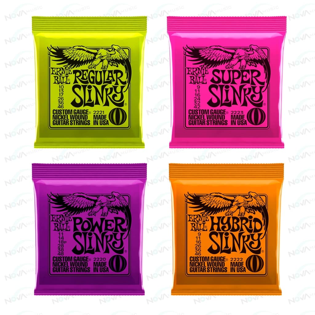 Encordoamento Ernie Ball Guitarra