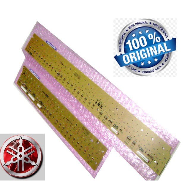 Placa Teclado Yamaha Psr S670 S650 S550 SX600 MOX6 MOXF6 MX61 MM6 Kit 2 Réguas