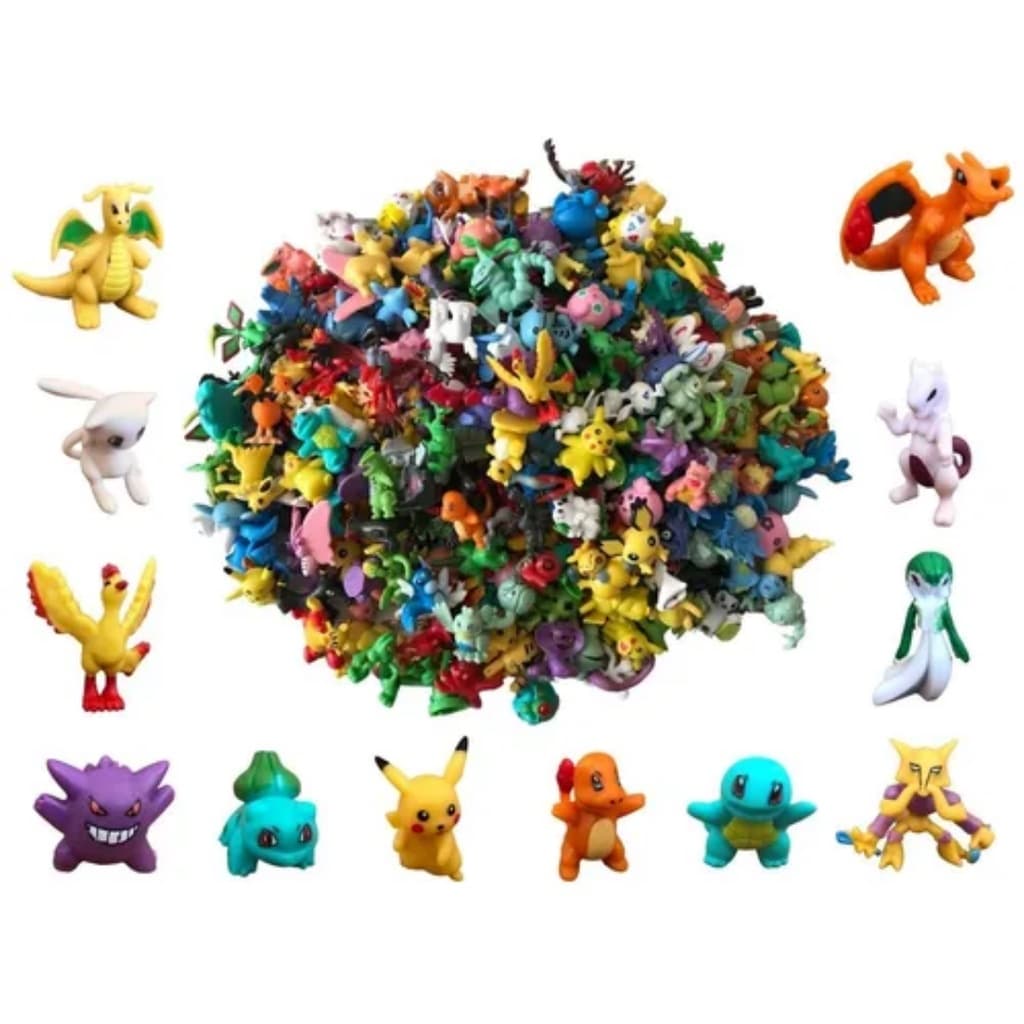 Kit 12 Miniaturas Pokémon Unite Go Sem Repetições