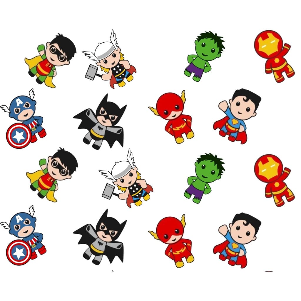 Tecido tricoline, microfibra ou gabardine - Super Heroís baby - 0.50cm