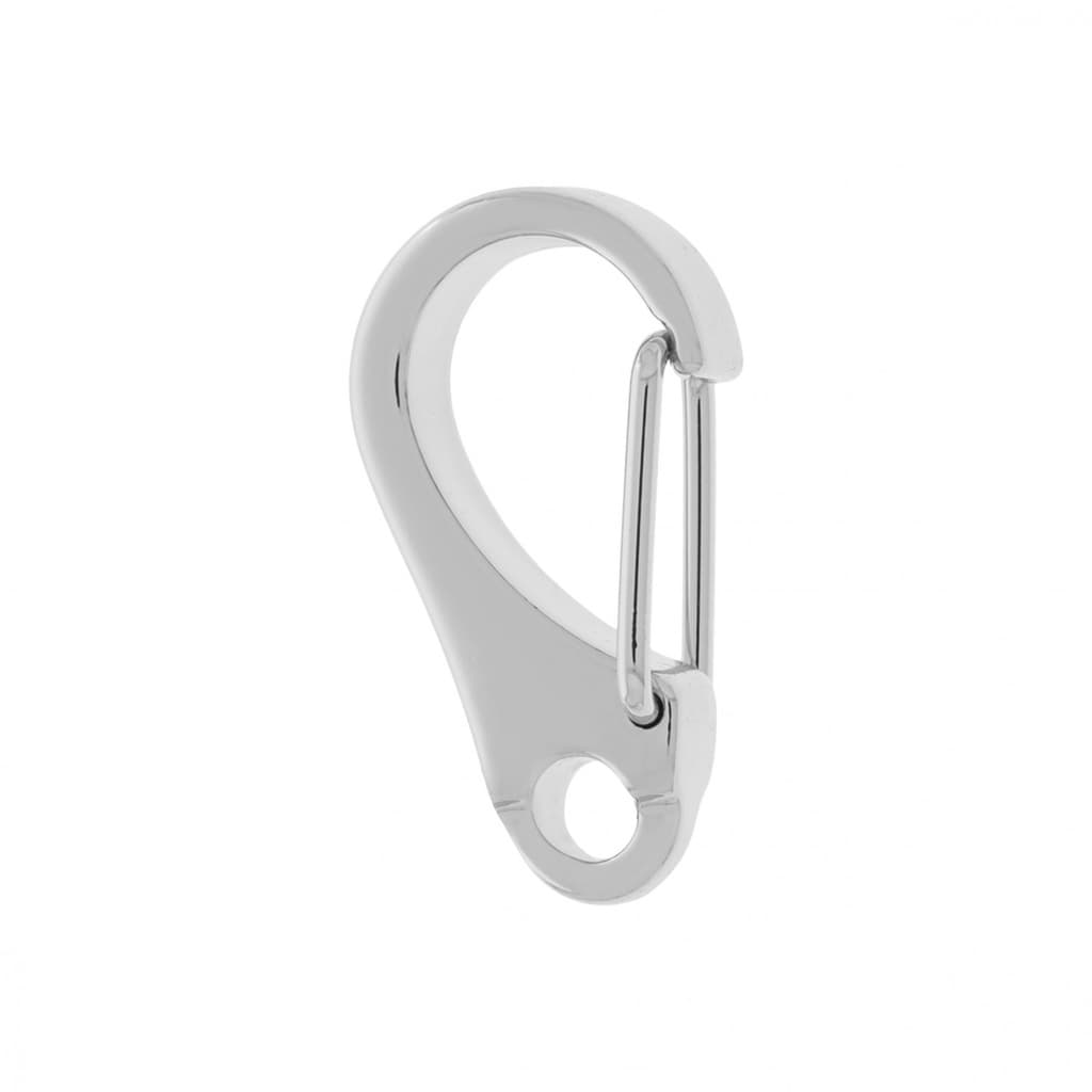 Mosquetão Níquel Chaveiro Para Coleira Pet Name