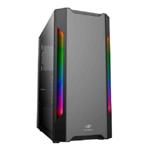 Gabinete Gamer Atx Mt-g680sbk Sem Fonte Preto 