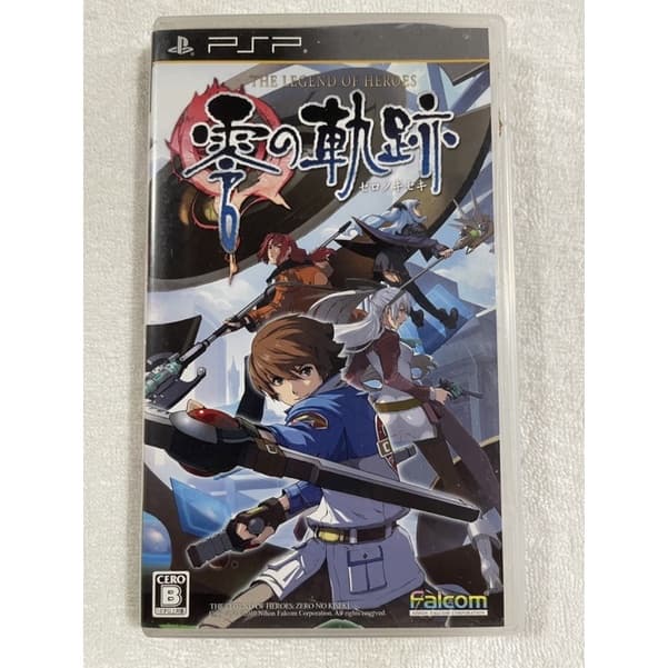 PSP The Legend of Heroes Zero no Kiseki original japonês região livre raro !