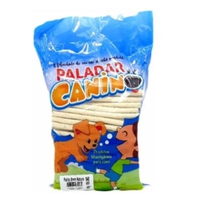 Osso Palito 1kg 8mm Ossinho Petisco Paladar Canino