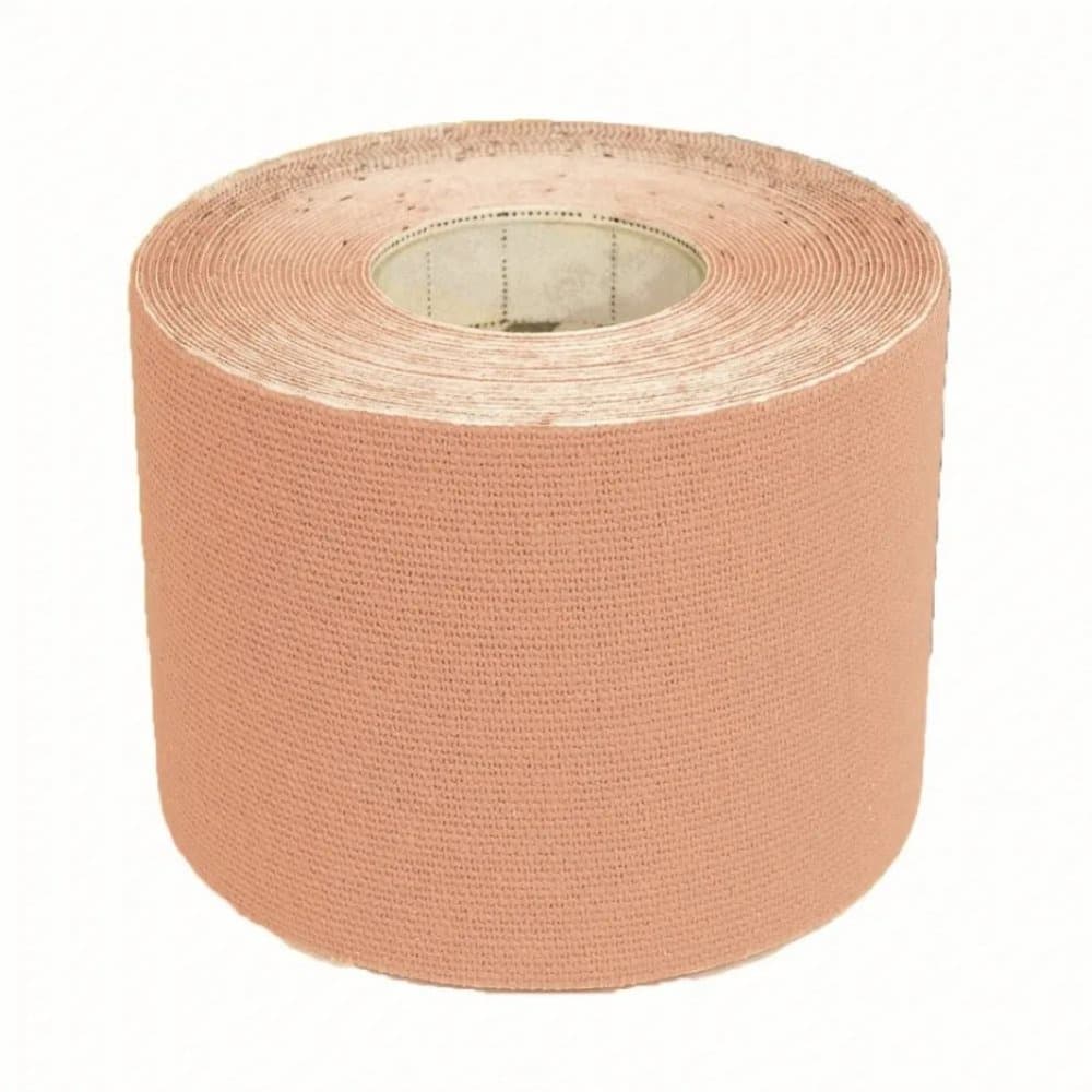 Fita Kinésio Muscle Fix 5x500cm Rolo Bege Multi Saúde - HC041